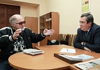 Прием избирателей провел депутат Палаты представителей Виталий Шилов