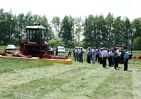 Техника «Палессе» демонстрировалась в Новосибирской области