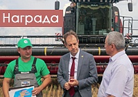 Рубеж в 1000 тонн намолоченного зерна пройден в Могилёвской области