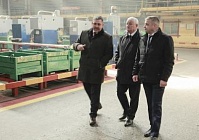 Министр промышленности П. Пархомчик посетил завод литья и нормалей