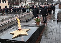 Гомельские комбайностроители почтили память погибших сельмашевцев