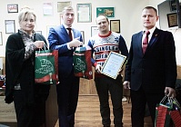 В ОАО «Гомсельмаш» чествовали призеров конкурса – семью Козловых